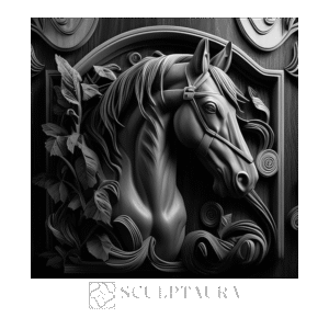 Absinthe Horse Famous Animal -1-50335 - ST