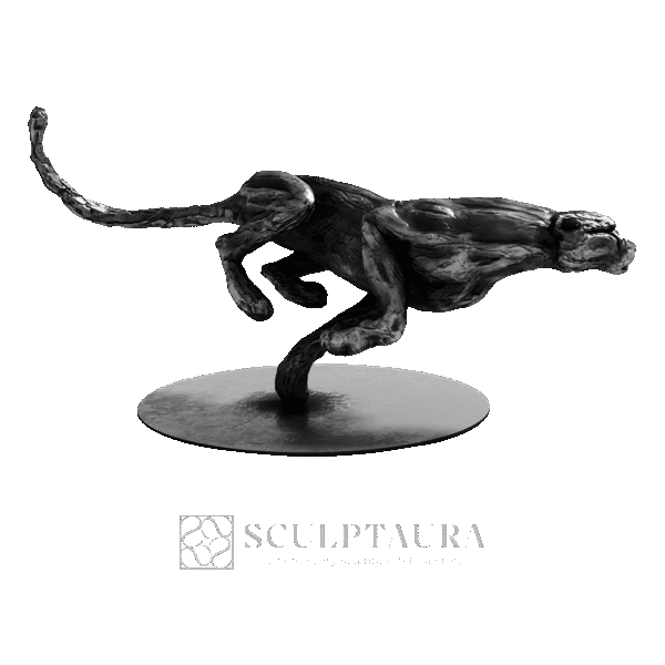 Abstract Cheetah Sculpture Picture 2