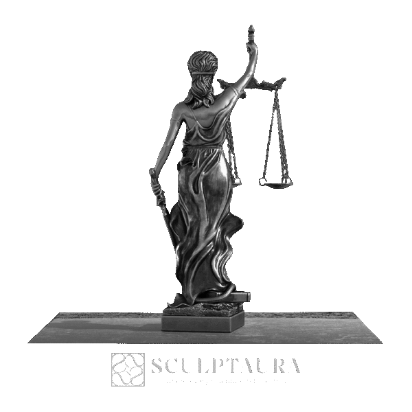 Antique Statue of Justice Picture 3