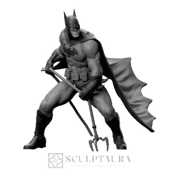 Batman With an art Deco Pedestal Picture 5