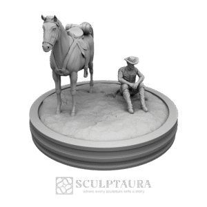 Cowboy with Horse - 1945352 – TS