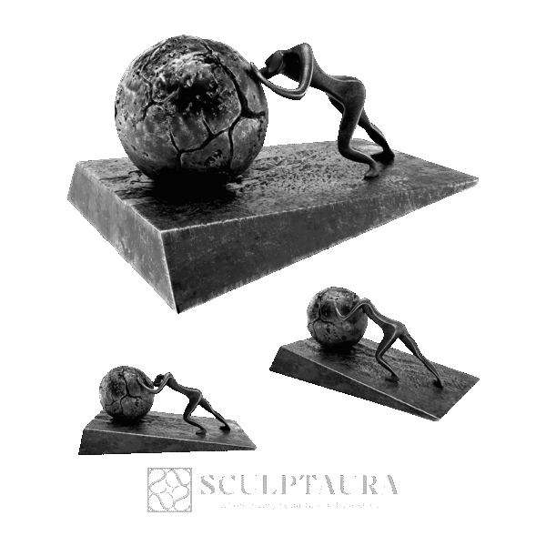 Decorative Statue of Thinking - Picture 1