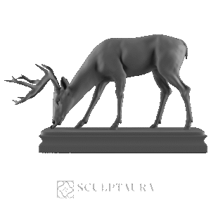 Deer Eating - 1742144 – TS