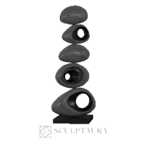 Floating Rock Decor Sculpture Red - 1868020 – TS