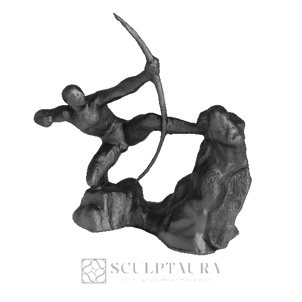 Hercules Archer sculpture - Picture 3