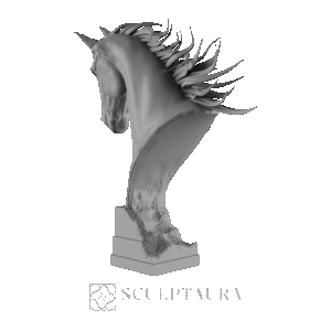Horse Head Statue - 18224465 – TS