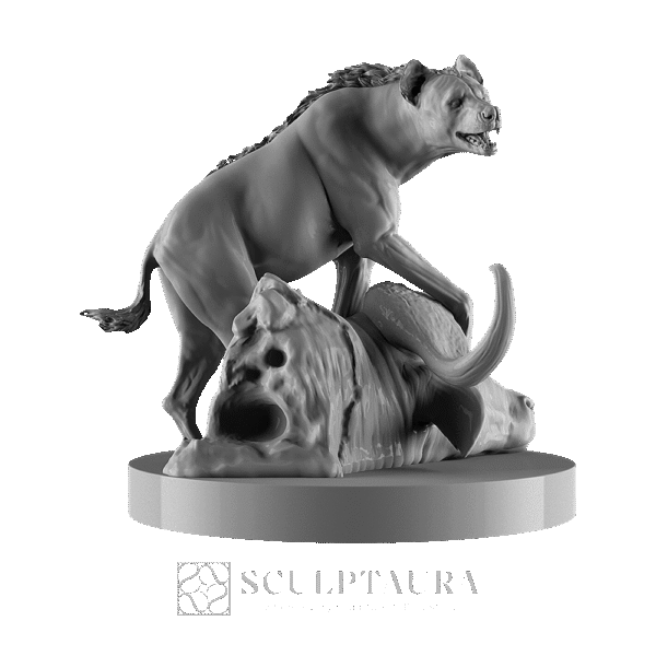 Hyena Vs Buffalo - Picture 2