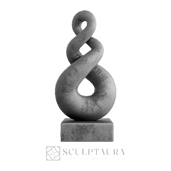 Modern Decorative Abstract Stone Art Sculpture - Picture 1