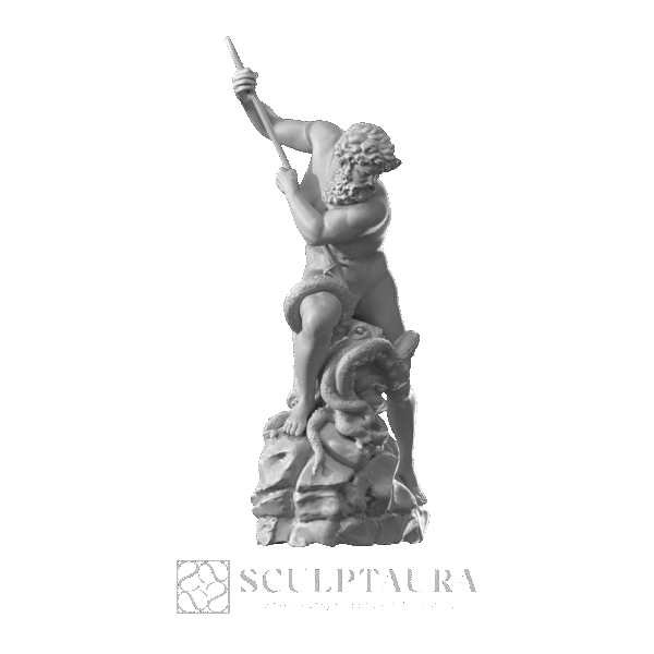 Neptune Sculpture Model - Picture 1
