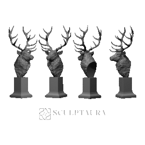 Red Deer Bust - 2055614 – TS