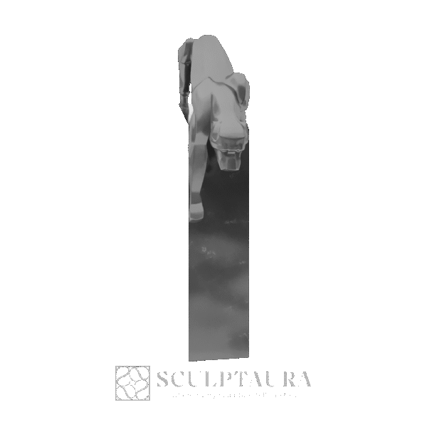 Sculpture Coguar Art Deco - Picture 4