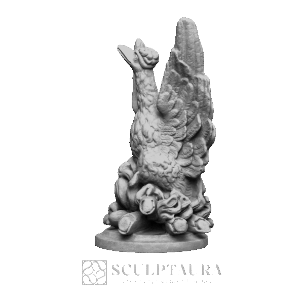 Sculpture Phoenix the Duck - Picture 2