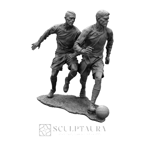 Sculpture of Football Players - Picture 2