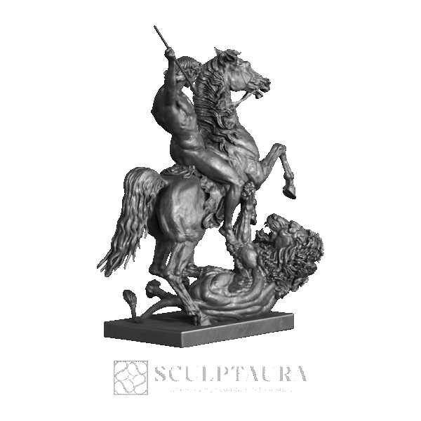 The Lion Fighter by Albert Wolff - Picture 3