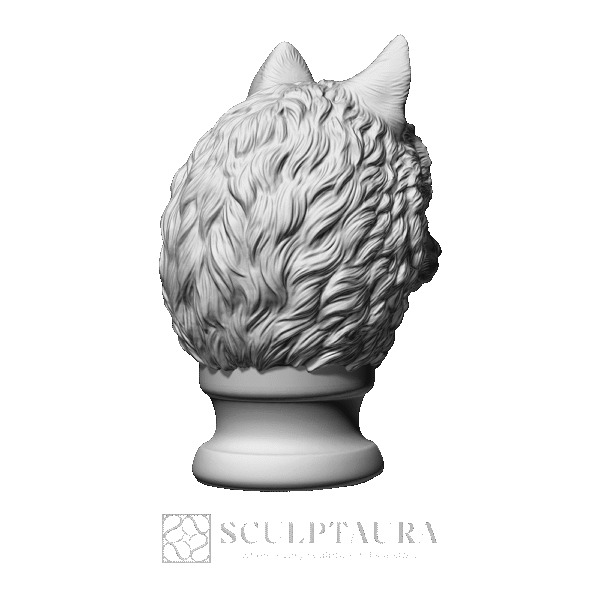 Wolf Head Statue - Picture 2